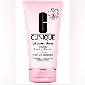 CLINIQUE ALL ABOUT CLEAN RINSE OF FOAMING CLEANSER MOUSSE